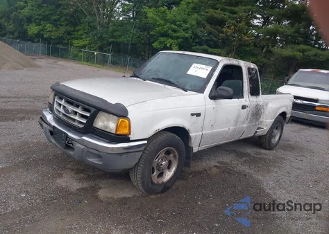 2001 Ford Ranger Super Cab из США, поврежденный, VIN 1FTYR14V11PB74687